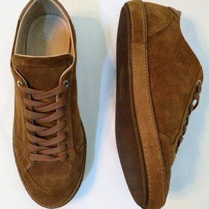 Massimo Dutti Suede Lace Up Sneaker, Women's, Size 9.5 M